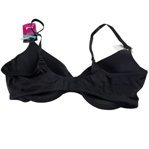 Maidenform Womens Bra Size 36C Lightly Lined Demi T Shirt Bra Underwire Black - Picture 4 of 12